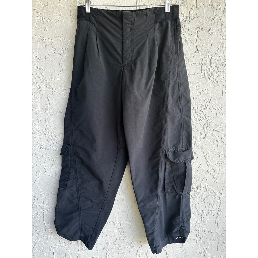 Free People Movement Mesmerize Me Black Cargo Pant Large Gorpcore Hiking Utility